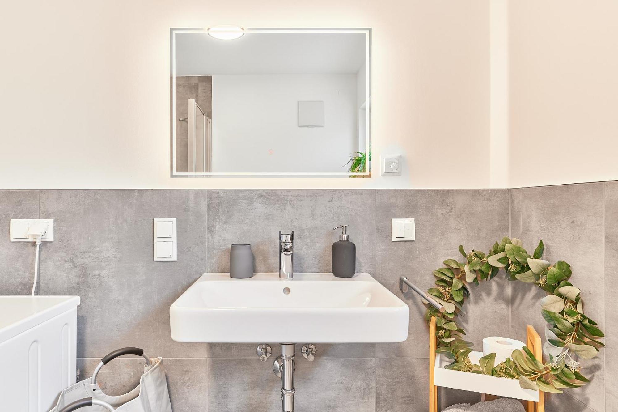 Elegantes 2 Zimmer Apartment Neubau Top Lage MHG Eksteriør billede